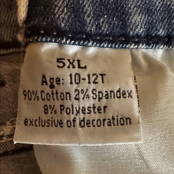 Kids Flared Denim Stone Washed Jeans Trending - Picture 3 of 7